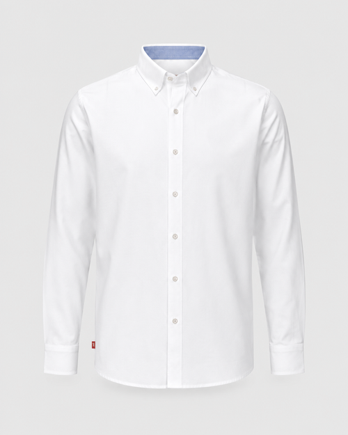 Camisa Industrial  Blanca de Trabajo
