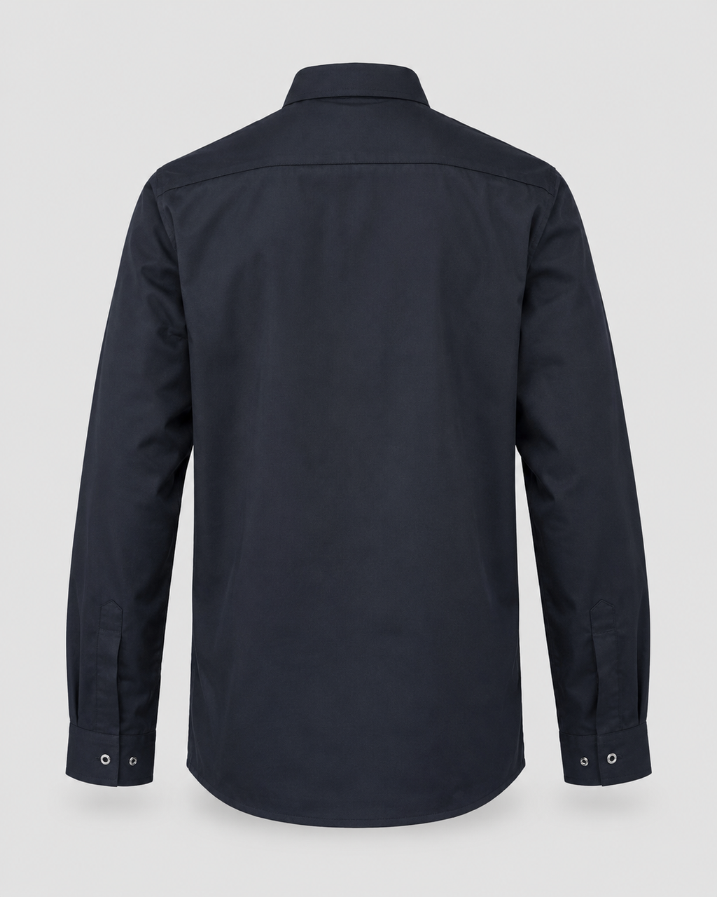 Camisa Industrial Negra de Trabajo de Alto Rendimiento